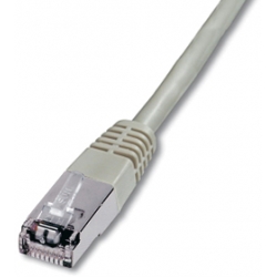 Câble réseau Ethernet (RJ45) haute résistance gris catégorie 6A S