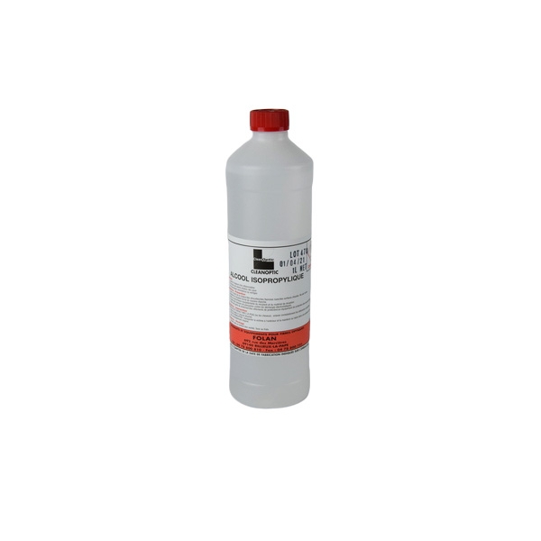 Alcool isopropylique 1L CLEANOPTIC pour nettoyage fibre optique